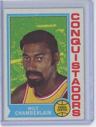 1974 Topps Wilt Chamberlain Last Card