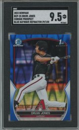 2023 Bowman First  Druw Jones Blue Raywave Refractor /150