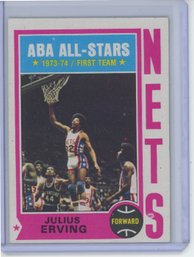 1974 Topps Julius Erving