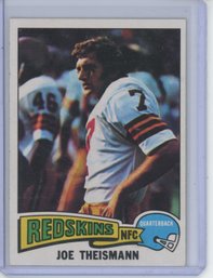 1975 Topps Joe Theismann Rookie