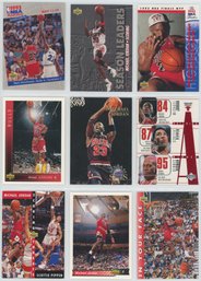 Lot Of (9) Michael Jordan Basketball Cards