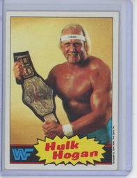 1985 Topps WWF Hulk Hogan Rookie