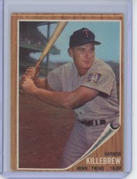 1962 Topps Harmon Killebrew