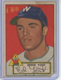 1952 Topps #123 Eddie Yost