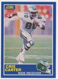 1989 Score Cris Carter Rookie