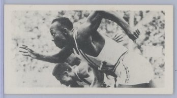 1979 Brooke Bond Olympic Greats Jesse Owens Card