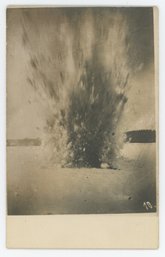 WW1 RPPC Explosion