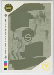 2005 Topps First Row Ray Allen Printing Plate 1/1