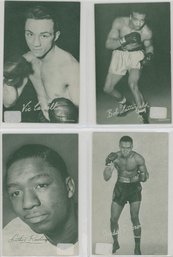 Lot Of (4) 1947-66 Boxing Exhibit Cards
