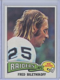 1975 Topps Fred Biletnikoff