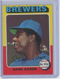 1975 Topps Hank Aaron