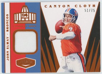 2020 Plates& Patches John Elway Relic #/75