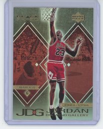2000 Upper Deck Black Diamond Gallery Michael Jordan Insert