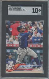 2018 Topps Update Ronald Acuna Jr. Rookie SGC 10 GM