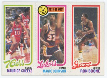 1980 Topps Magic Johnson All Star Rookie