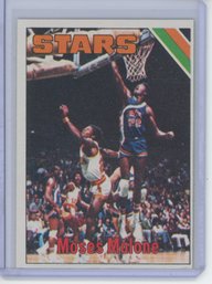 1975 Topps Moses Malone Rookie