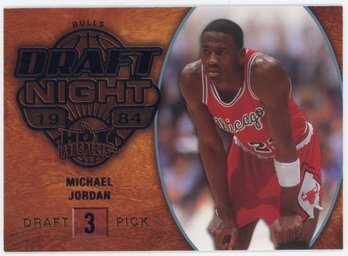 2008 Fleer Draft Night Michael Jordan Insert