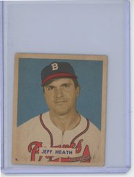 1949 Bowman Jeff Heath