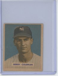 1949 Bowman Gerry Coleman Yankees