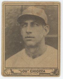 1940 Play Ball Lou Chiozza