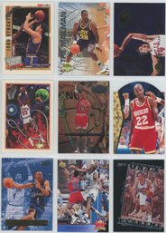 Lot Of (9) 1990s Basketball Inserts