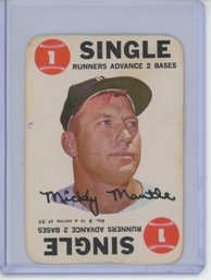 1968 Topps Game Mickey Mantle