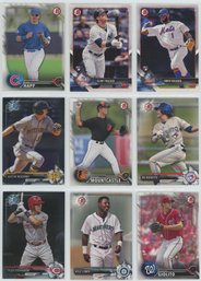 Lot Of (9) Modern Bowman Baseball Rookie Cards