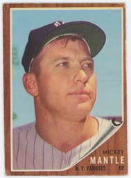 1962 Topps Mickey Mantle