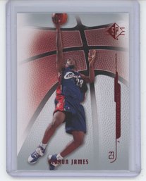 2008 Sp Authentic LeBron James Card