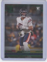 2021 Chronicle Justin Fields Rookie Green Foil