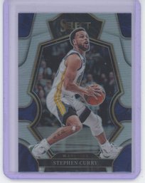 2022 Select Steph Curry Premier Level Silver Prizm