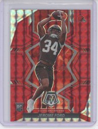 2023 Mosaic Jerome Ford Red Mosaic Prizm Rookie