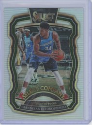 2021 Select Giannis Select Company Silver Prizm