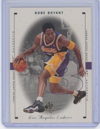 1998 Sp Authentic Kobe Bryant