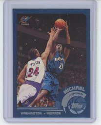 2002 Topps Michael Jordan Card