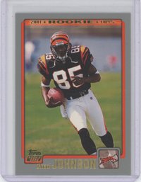 2001 Topps Chad Johnson Rookie Card