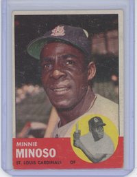 1963 Topps Minnie Minoso