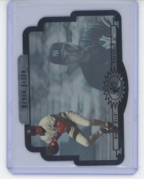 1996 Spx Derek Jeter Die Cut Holo View