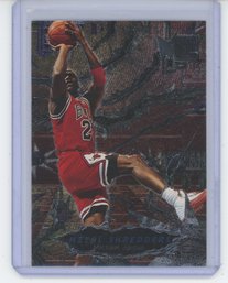 1996 Fleer Metal Michael Jordan Metal Shredders Insert