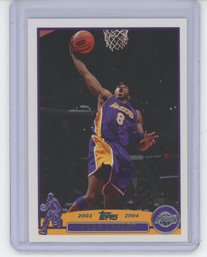 2003 Topps Kobe Bryant Card (Lebron Rookie Year)