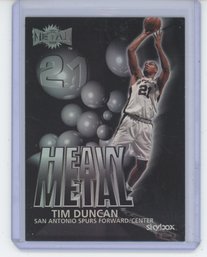 1999 Metal Tim Duncan Heavy Metal Insert