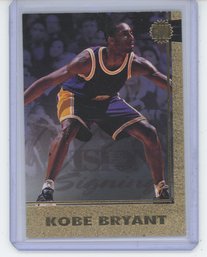 1997 Visions Signings Gold Kobe Bryant Parallel