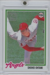 2021 Topps 70 Shoes Ohtani 1978 Topps Style Refractor