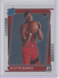 2021 Optic Scottie Barnes Rookie Card
