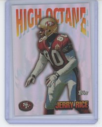 1997 Topps Jerry Rice High Voltage Insert