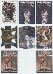 Lot Of (8) 1997 Tracy McGrady Rookie Cards