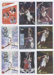 Lot Of (9) Vince Carter Basketball Cards