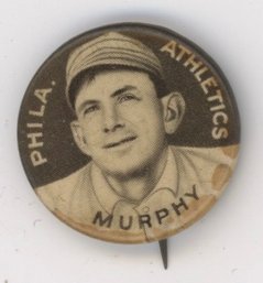 1910 Sweet Caporal Danny Murphy Pin Back