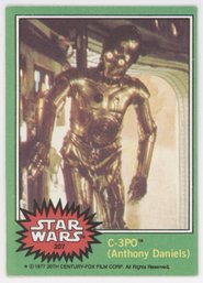 1977 Topps Star Wars C-3PO #207 Corrected