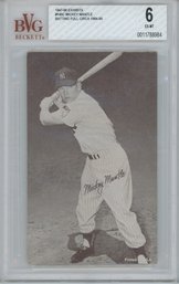 1947-1966 Exhibits Mickey Mantle Batting Full Circa 1964-1966 BVG 6